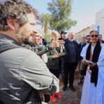 La delegación de Castilla y León visita el Parlamento Saharaui