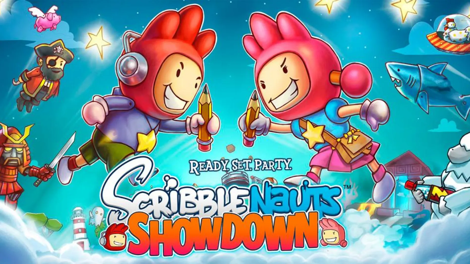 Descubre Scribblenauts Showdown, un nuevo juego de la serie para Switch, PS4 y Xbox One