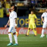 El lateral brasileño del Real Madrid Marcelo, durante el partido de Liga en Primera División ante el Villarreal / Foto: Efe