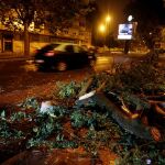 Leslie deja rachas de viento de 96 km/h y daños mínimos a su paso por España