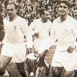 Alfredo di Stéfano, con la Copa de Europa de 1957