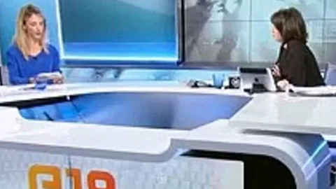 Cayetana Álvarez de Toledo durante la entrevista