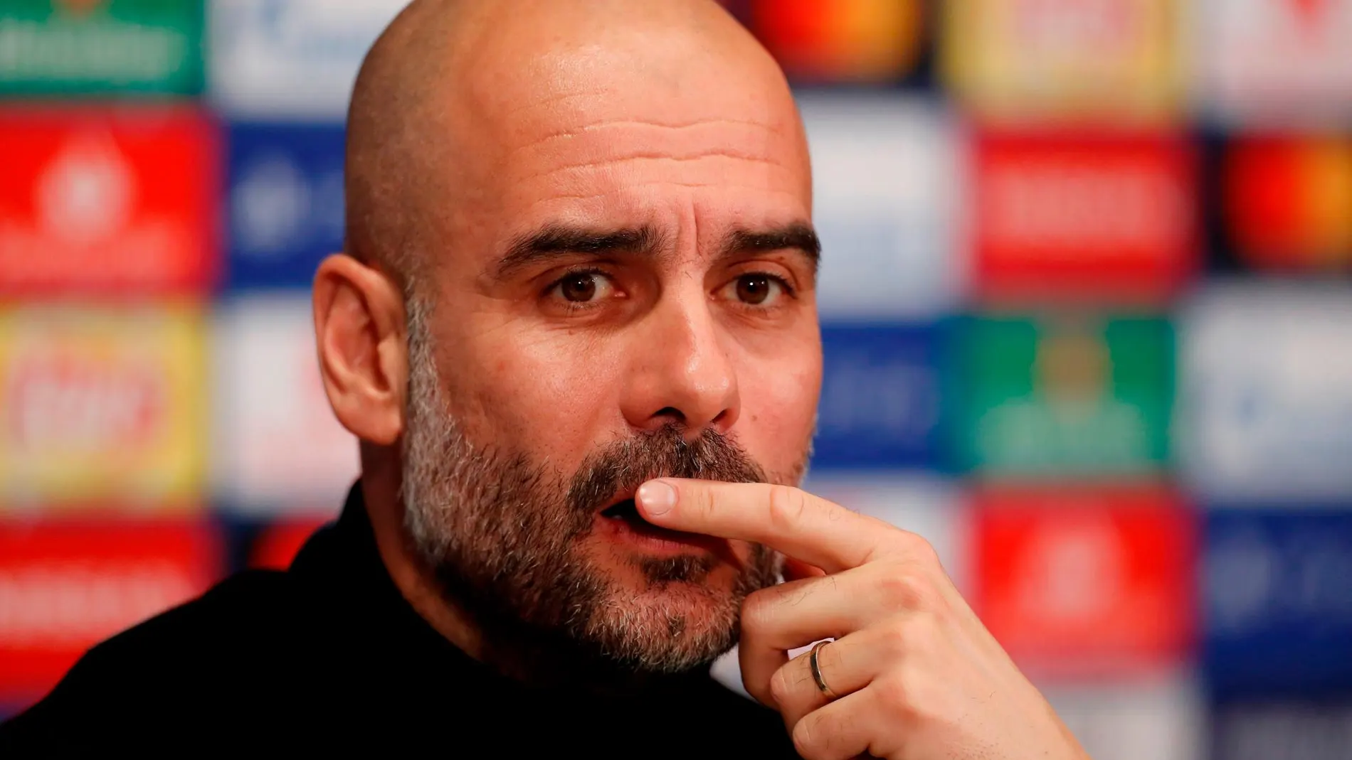 El entrenador del Manchester City, Pep Guardiola / Foto: Reuters