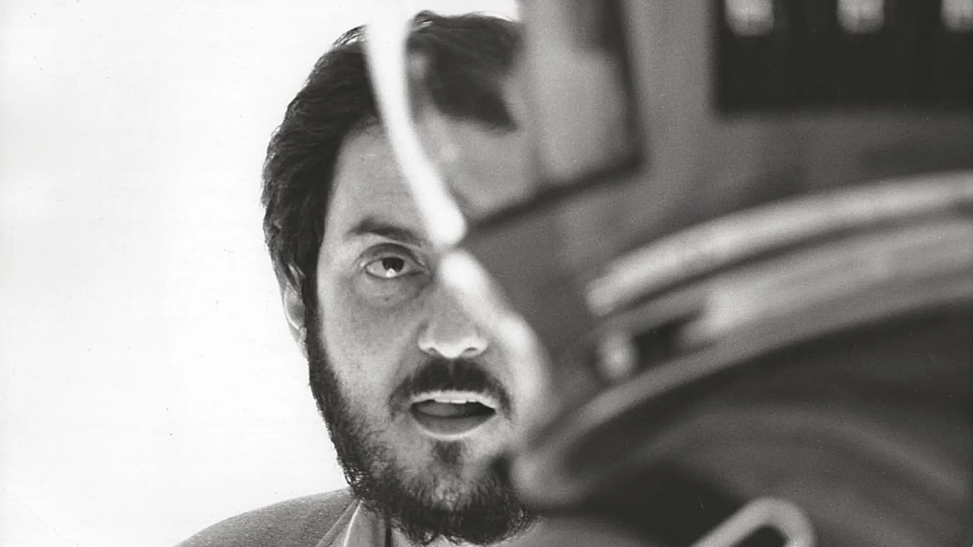 Stanley Kubrick durante el rodaje de "2001: Una odisea espacial"