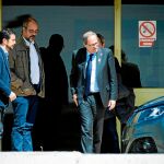El presidente de la Generalitat, Quim Torra, en la imagen, visitó ayer por la mañana en la cárcel de Soto del Real (Madrid), donde se encuentran Oriol Junqueras y los otros seis políticos en prisión por el «procés»