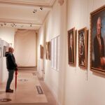 Entre las obras de la muestra sobre Blas de Lezo hay un original de Ferrer Dalmau.