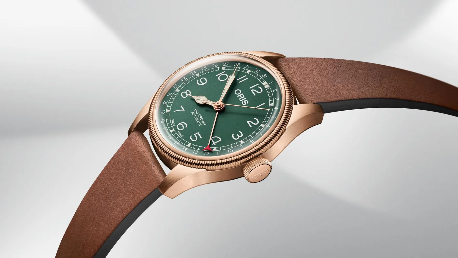 Oris celebra el 80 aniversario de su icónico Big Crown Pointer Date con una Edición Especial en bronce