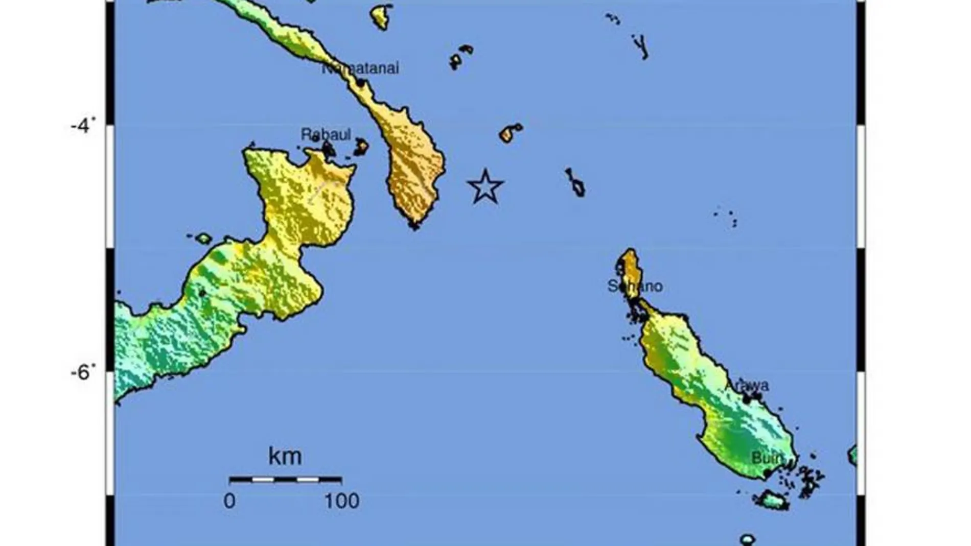 Un terremoto de magnitud 7,9 causa una alerta de tsunami en Papúa