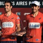 Lima y Bela con el título en Buenos Aires