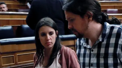 Irene Montero y Pablo Iglesias