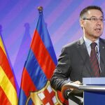 El presidente del Barcelona, Josep María Bartomeu, está siendo seriamente cuestionado por el barcelonismo