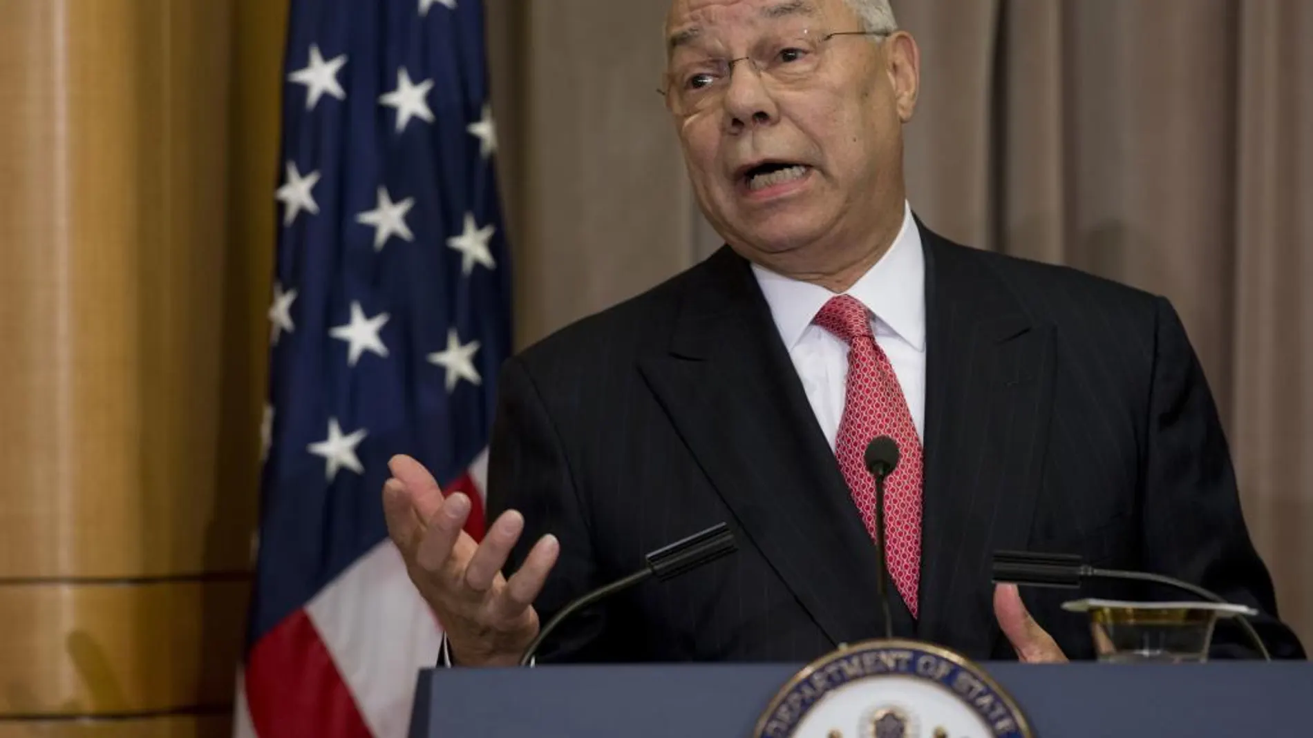 El ex secretario de Estado de EEUU Colin Powell