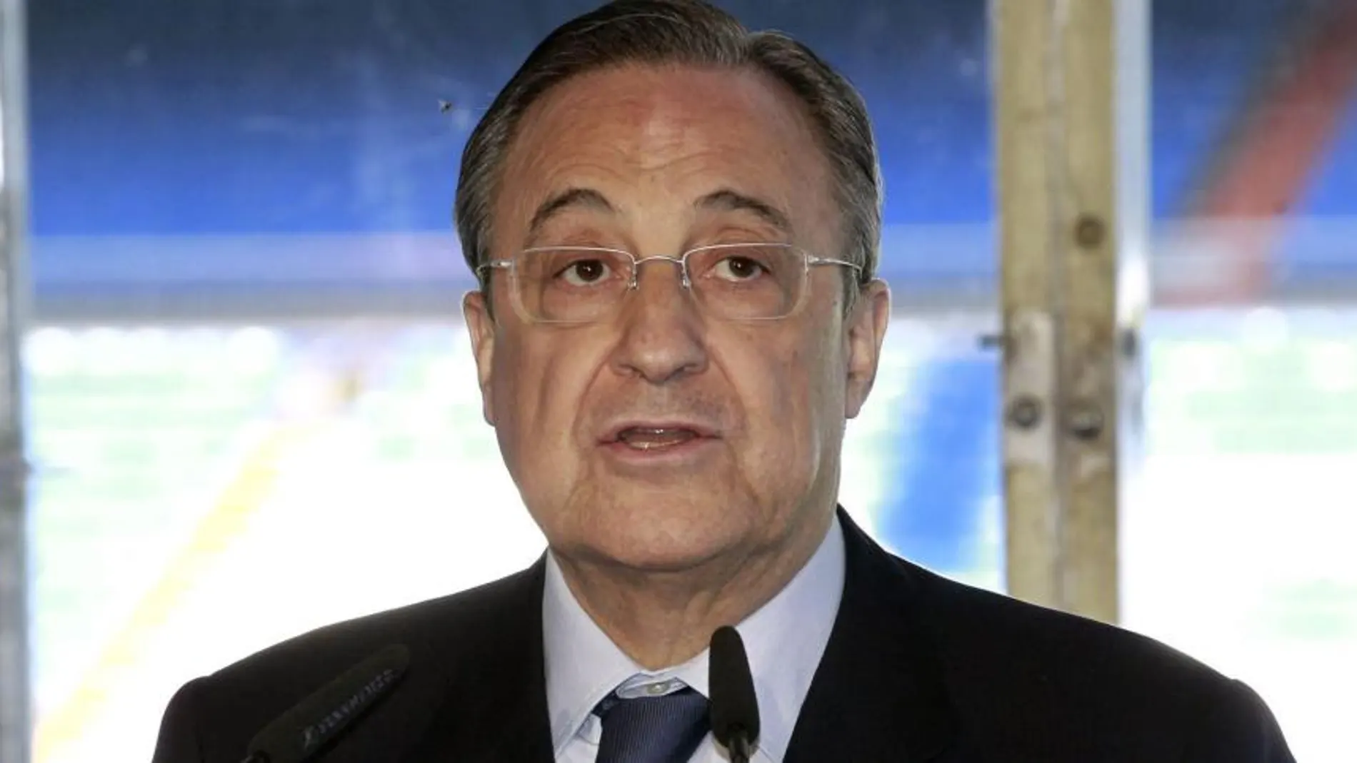 El recién proclamado presidente del Real Madrid, que inicia su cuarto mandato al frente del club blanco.