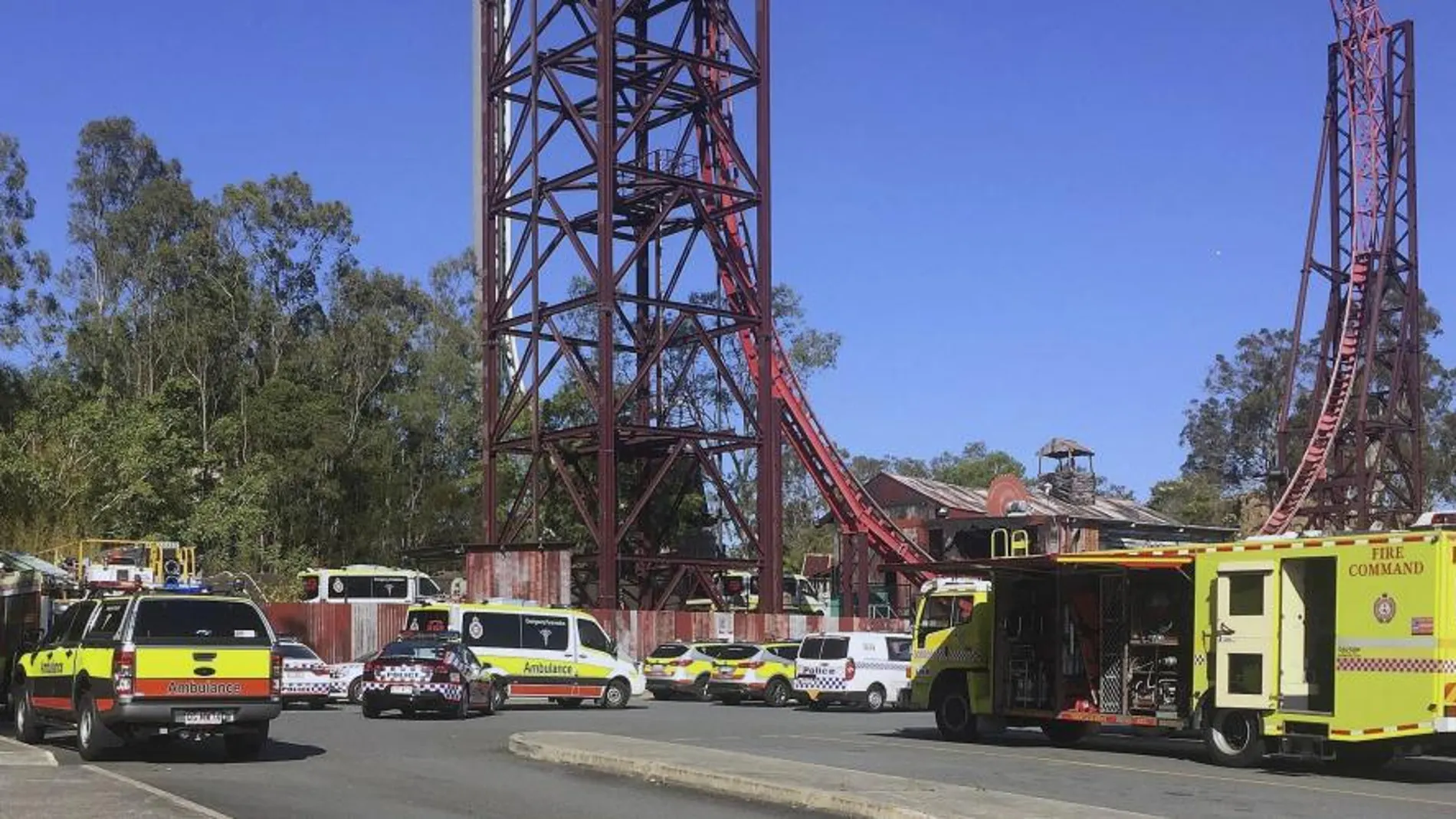 Al menos cuatro muertos en un accidente en un parque de atracciones en el este de Australia