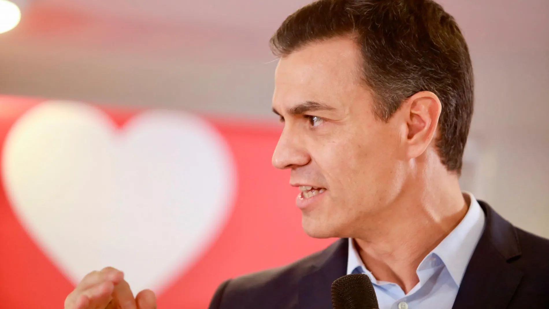 Pedro Sánchez, ayer en Granada