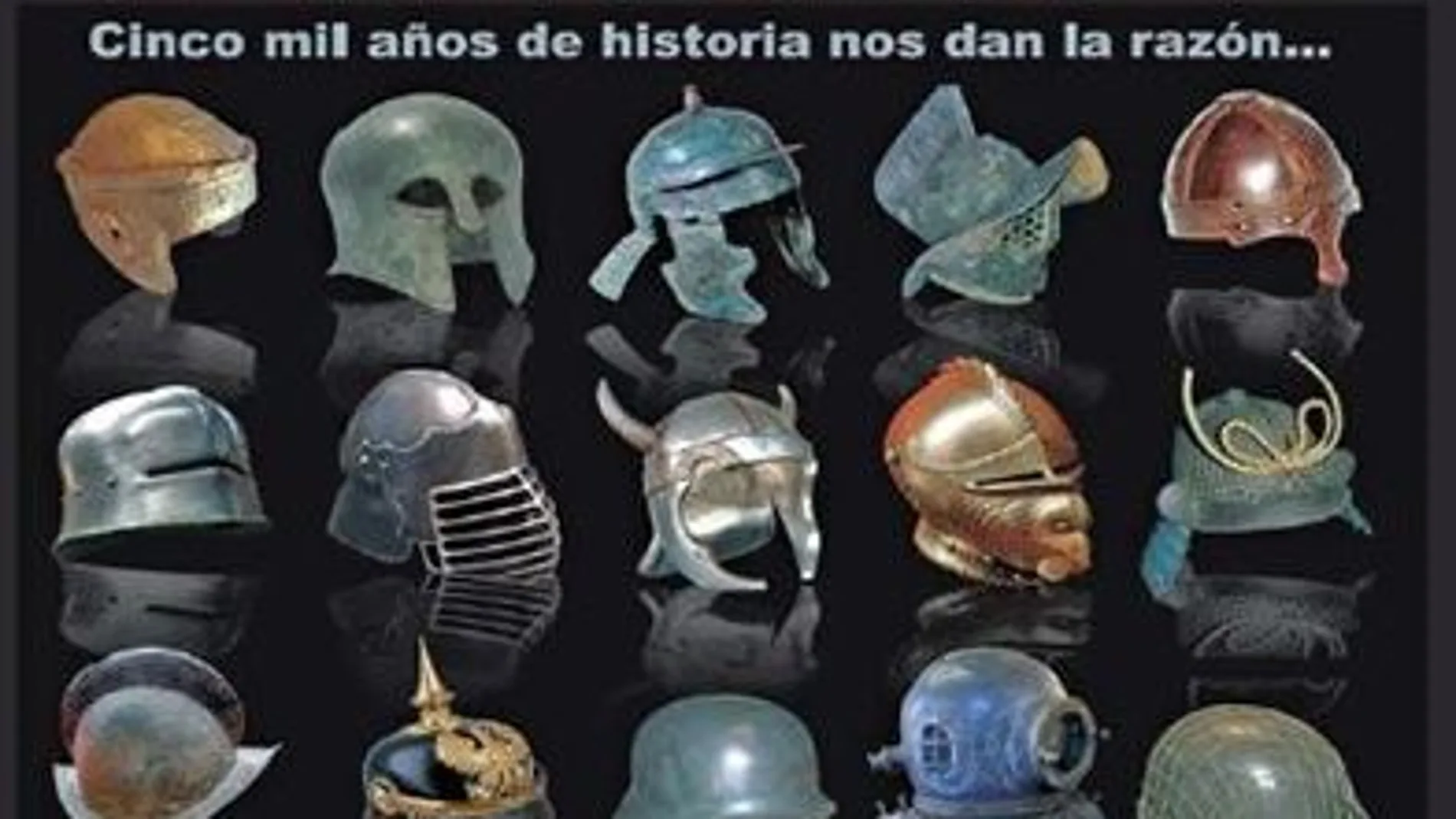 La original campaña de la Guardia Civil para fomentar el uso del casco
