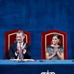 Los reyes durante la entrega de los Premios Princesa de Asturias 2018/Foto: Efe