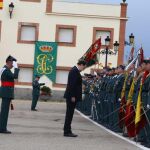 Rajoy en la jura de los guardias civies en Baeza