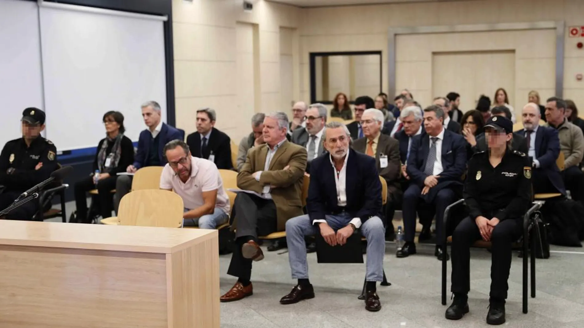 La sesión del juicio se reanudará el viernes con la declaración de Pablo Crespo y Álvaro Pérez