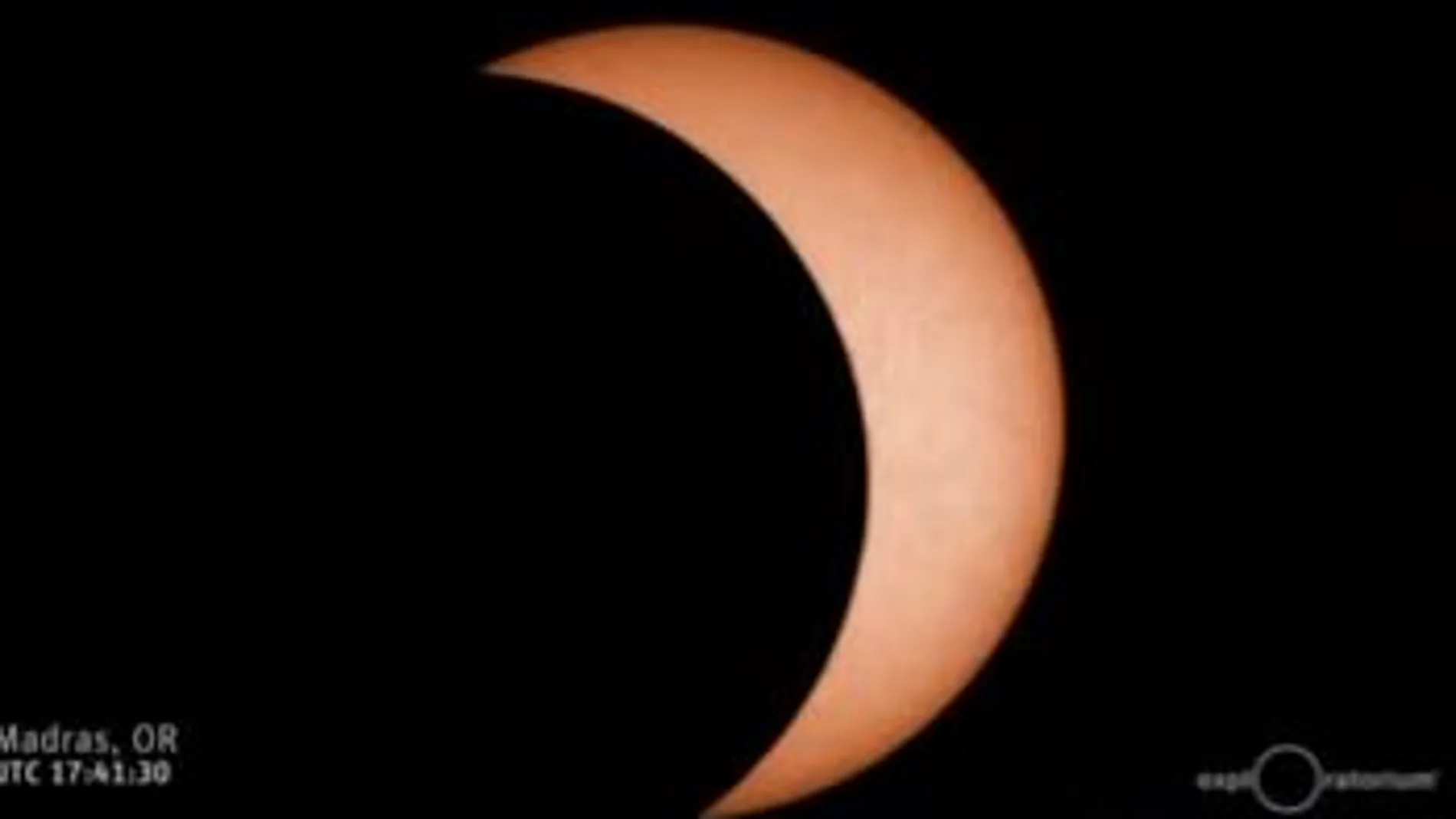 Siga en directo el eclipse de sol