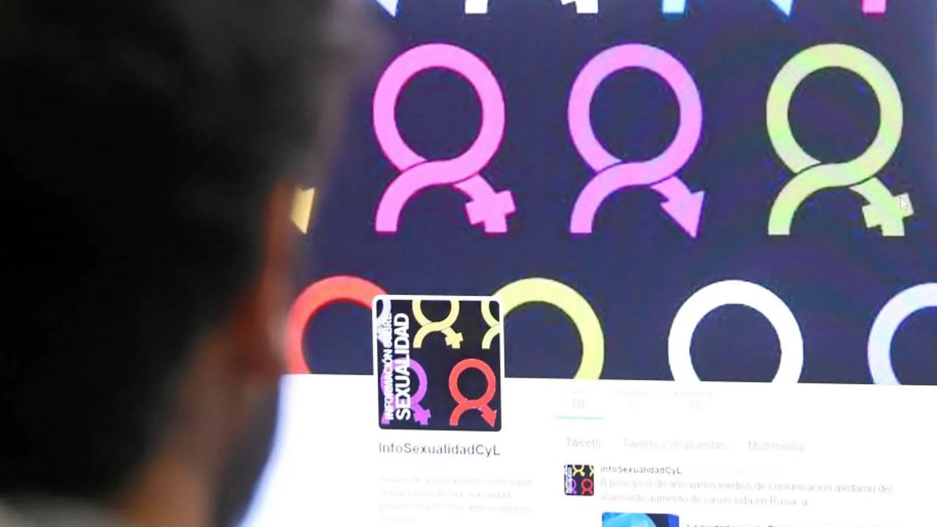 Perfil de Twitter del Servicio de Asesoramiento en sexualidad de la Junta
