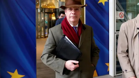 Nigel Farage fue uno de los impulsores de la salida del Reino Unido de la UE