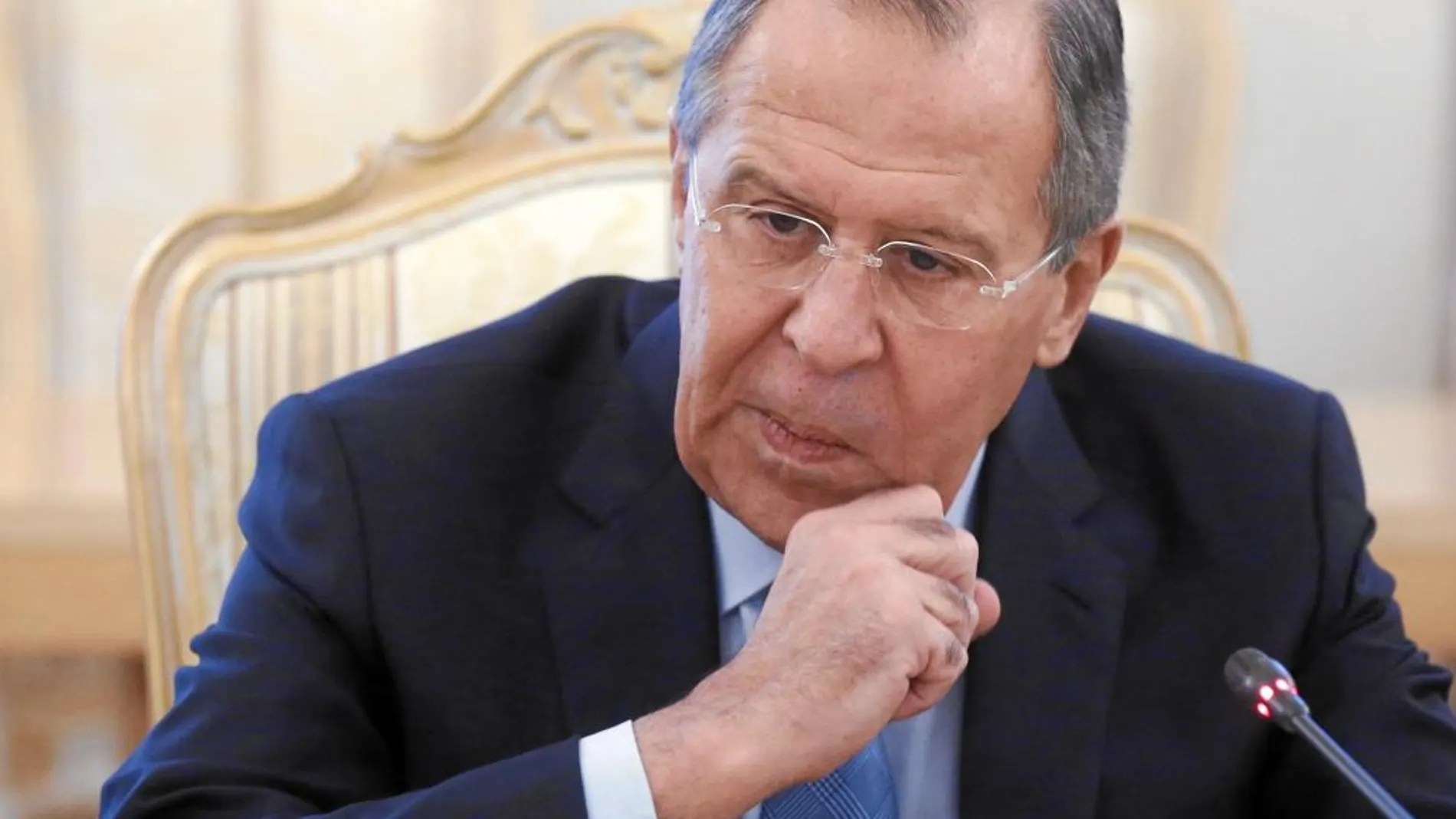 Serguéi Lavrov, titular de Exteriores ruso, negó en Hamburgo las acusaciones