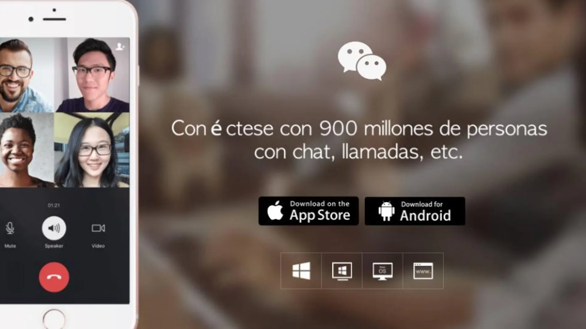 La aplicación Wechat