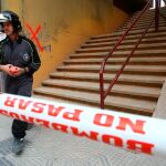 Imagen del último terremoto ocurrido en Lorca y que provocó grandes destrozos. Foto: Jesús G. Feria