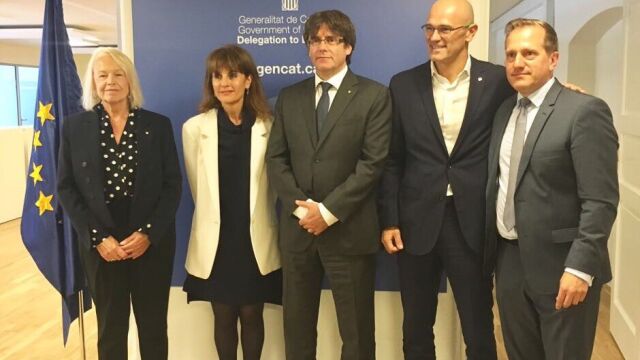 Ningún miembro del Gobierno danés ha estado presente en el acto.