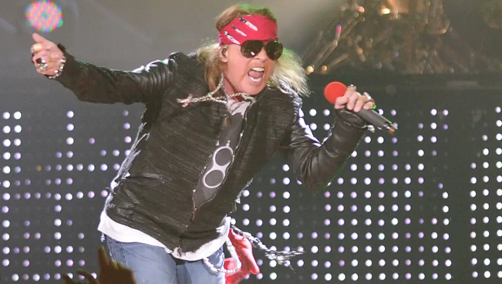 Axl Rose, cantante de los Guns N' Roses