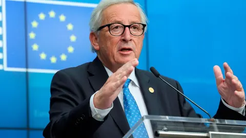 El presidente de la Comisión Europea, Jean-Claude Juncker