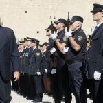 Margallo asistió ayer a los actos conmemorativos de la Festividad de la Policía