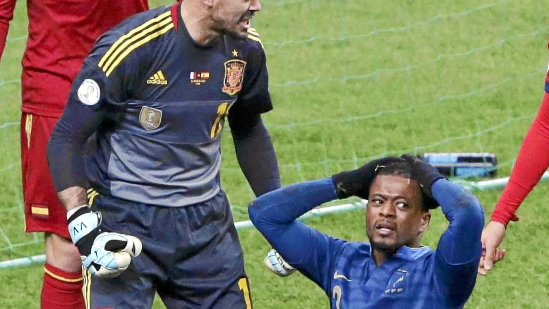 Valdés fue decisivo para la victoria de España en París