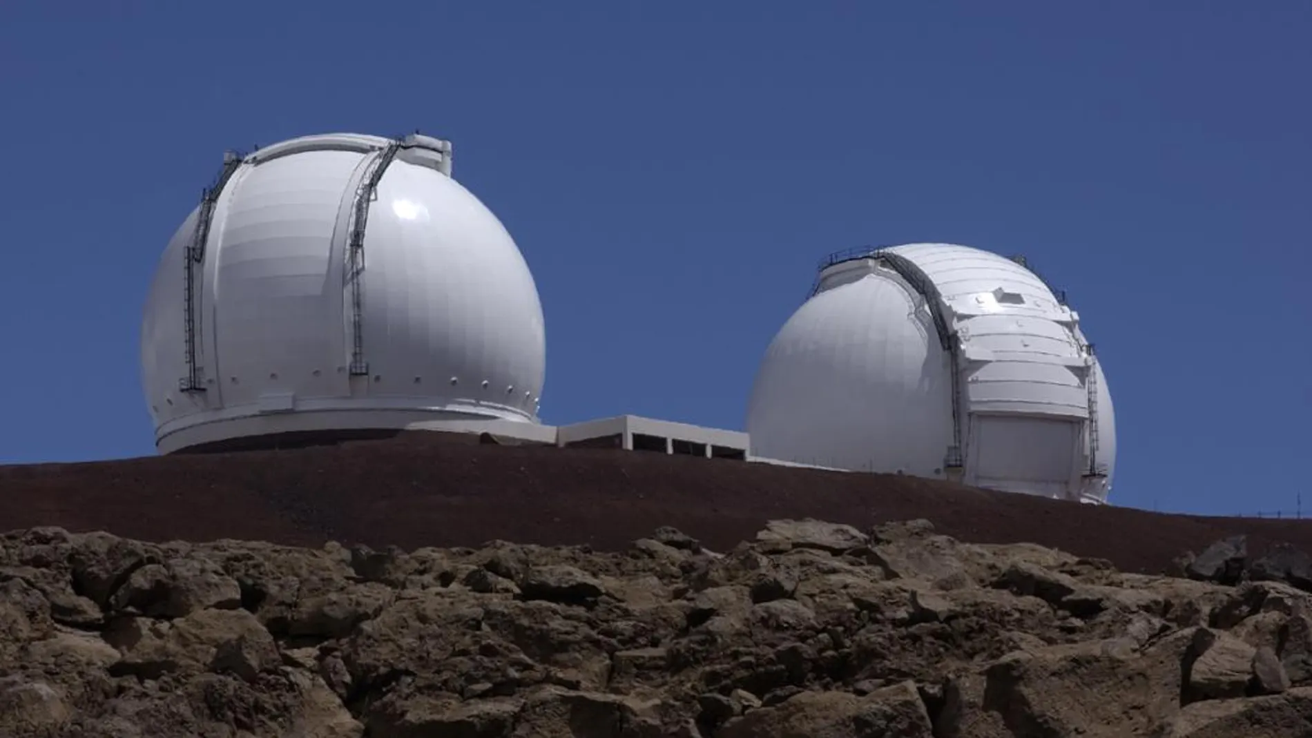 Observatorio W. M. Keck en Maunakea, desde el que se han llevado a cabo las observaciones