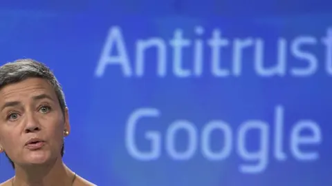 La comisaria europea de la Competencia, Margrethe Vestager
