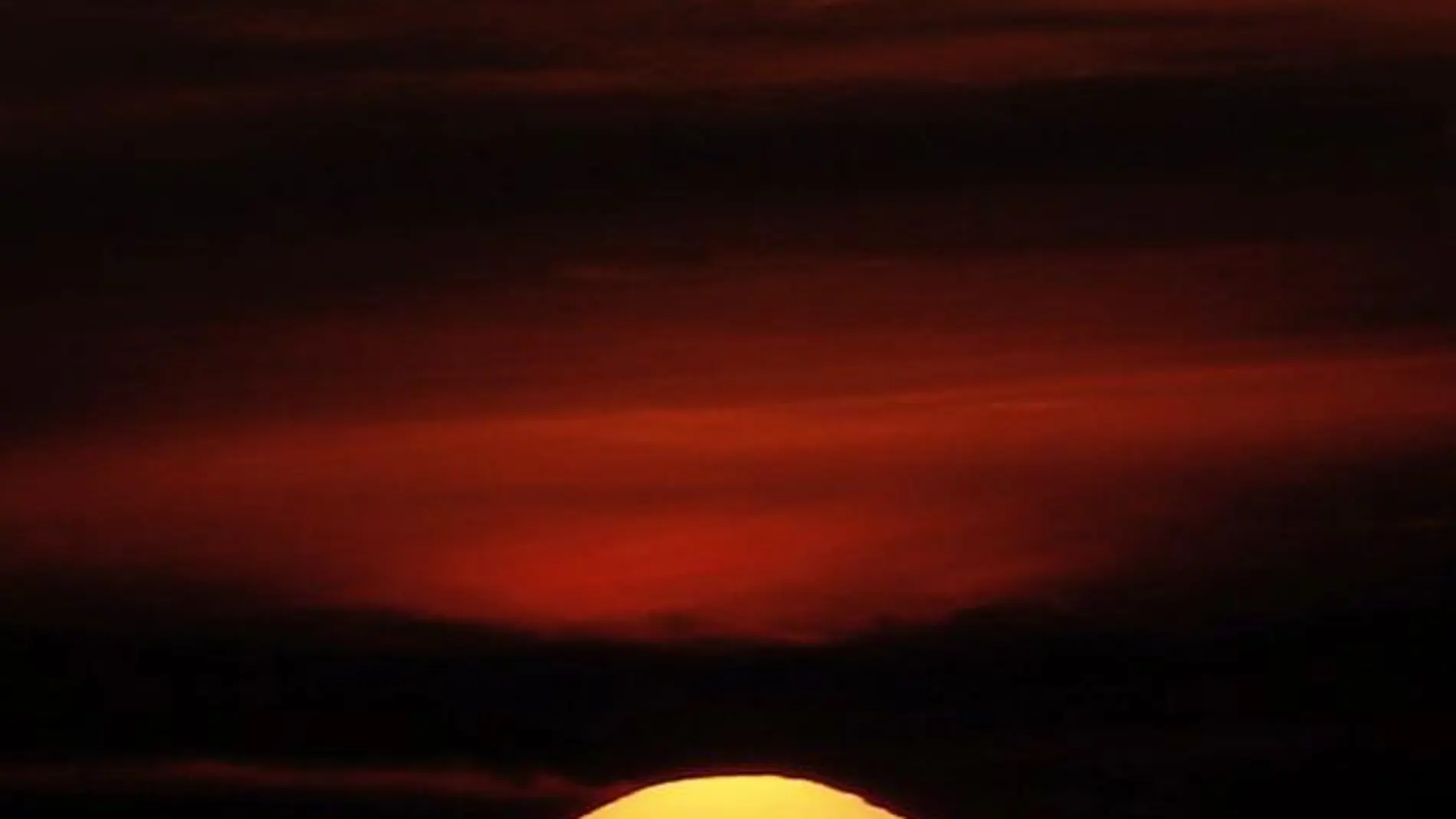 Atardecer sobre Madrid, en una imagen reciente