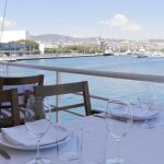 El restaurante ha logrado convertirse con su enclave en un gran atractivo para los turistas que pasan por Barcelona