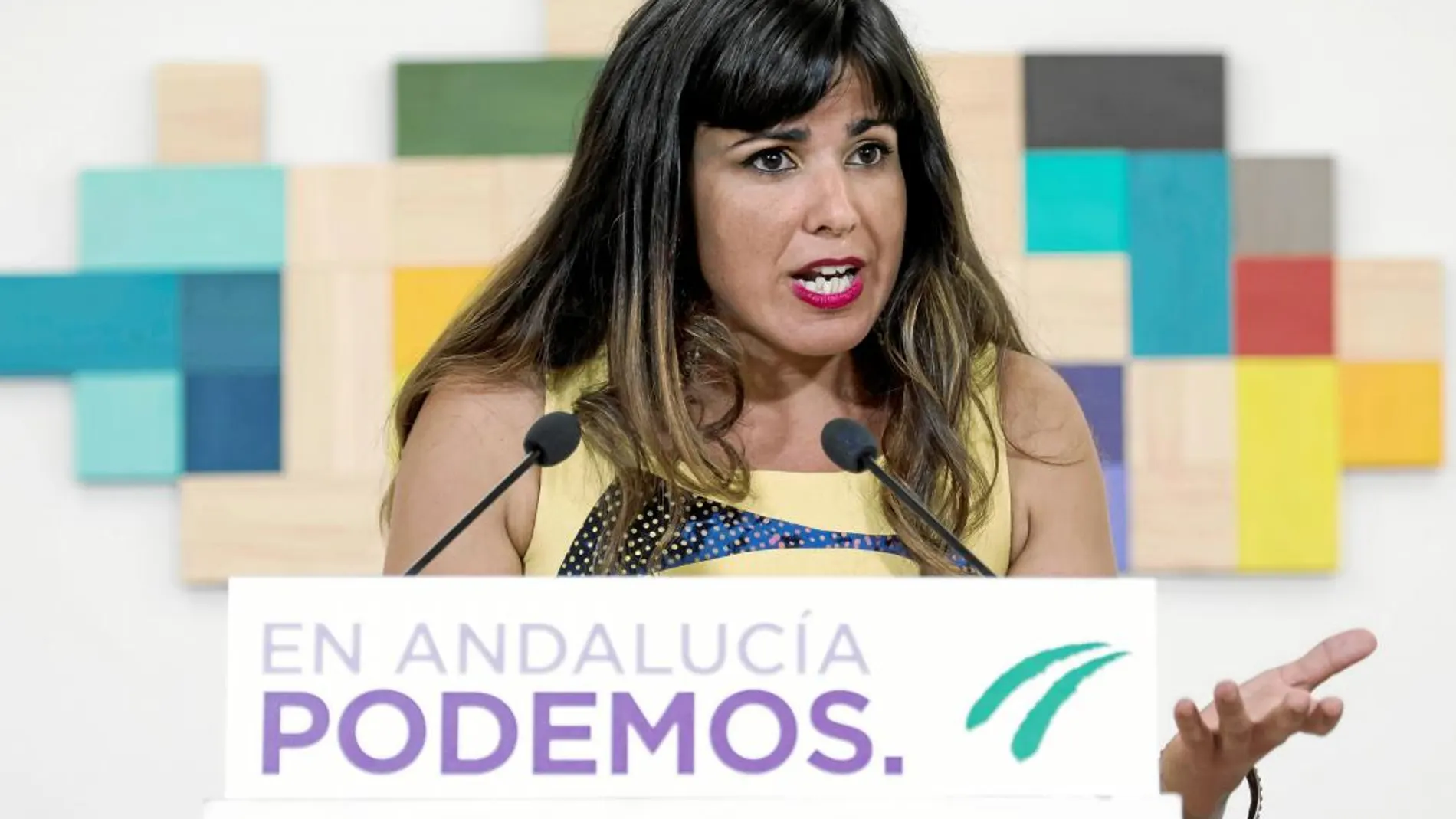 Teresa Rodríguez, la anticapitalista coordinadora general de Podemos-A