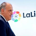 El presidente de LaLiga, Javier Tebas, en una imagen de archivo / Efe