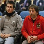 Enric Stern (izda) y Jaume Rorua, condenados por un delito de injurias graves a la Corona