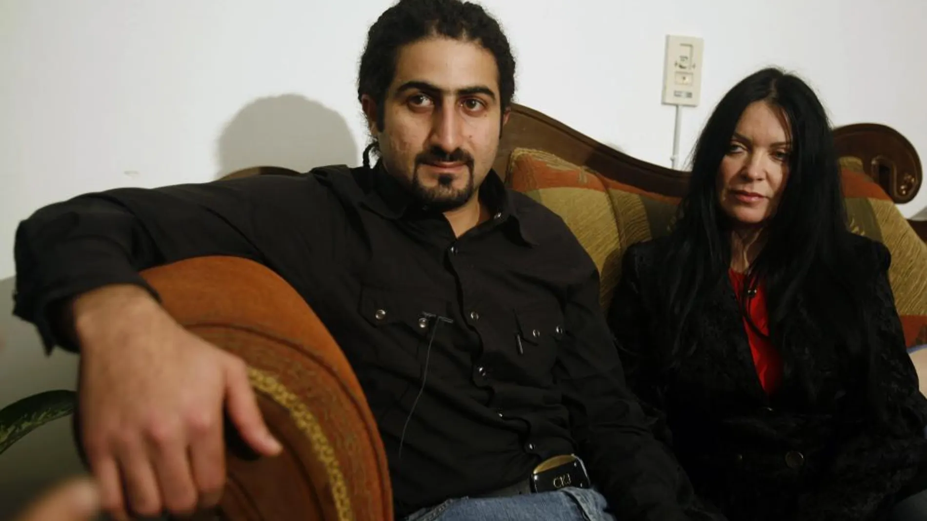 Imagen de archivo de Omar Bin Laden y su mujer Zaina al Sabah-Bin Laden