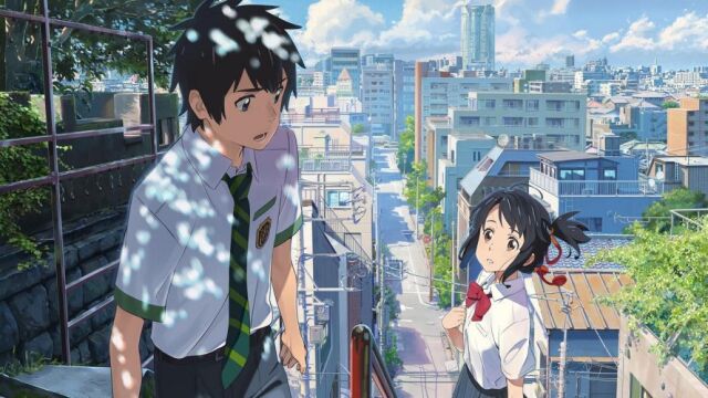 Fotografía facilitada por "Your name"Film Comittee de uno de los fotogramas del último gran fenómeno cinematográfico en Japón, "Kimi no na wa"("Your name").