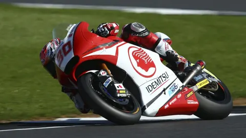 TJKEl piloto japonés de Moto2 Takaaki Nakagami en el Gran Premio de Gran Bretaña