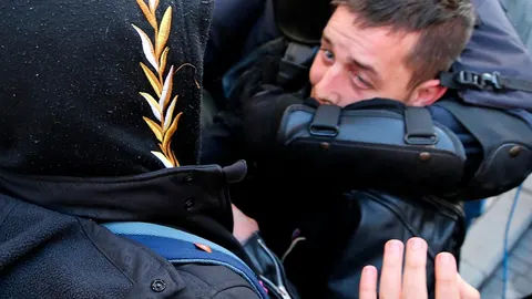 Los detenidos están acusados de resistencia y desobediencia a la autoridad
