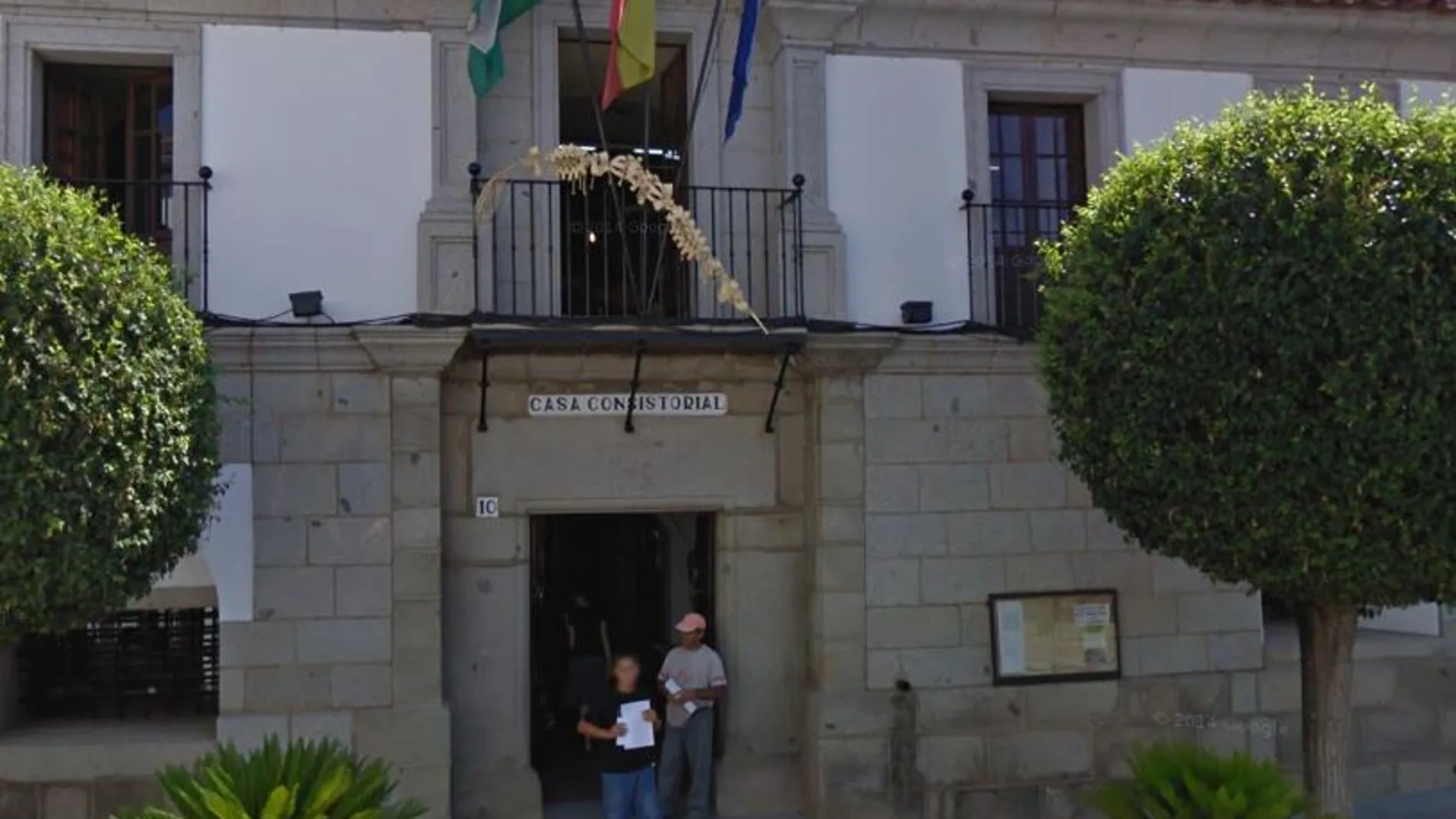 Ayuntamiento de Vilanueva de Córdoba donde el detenido fue concejal