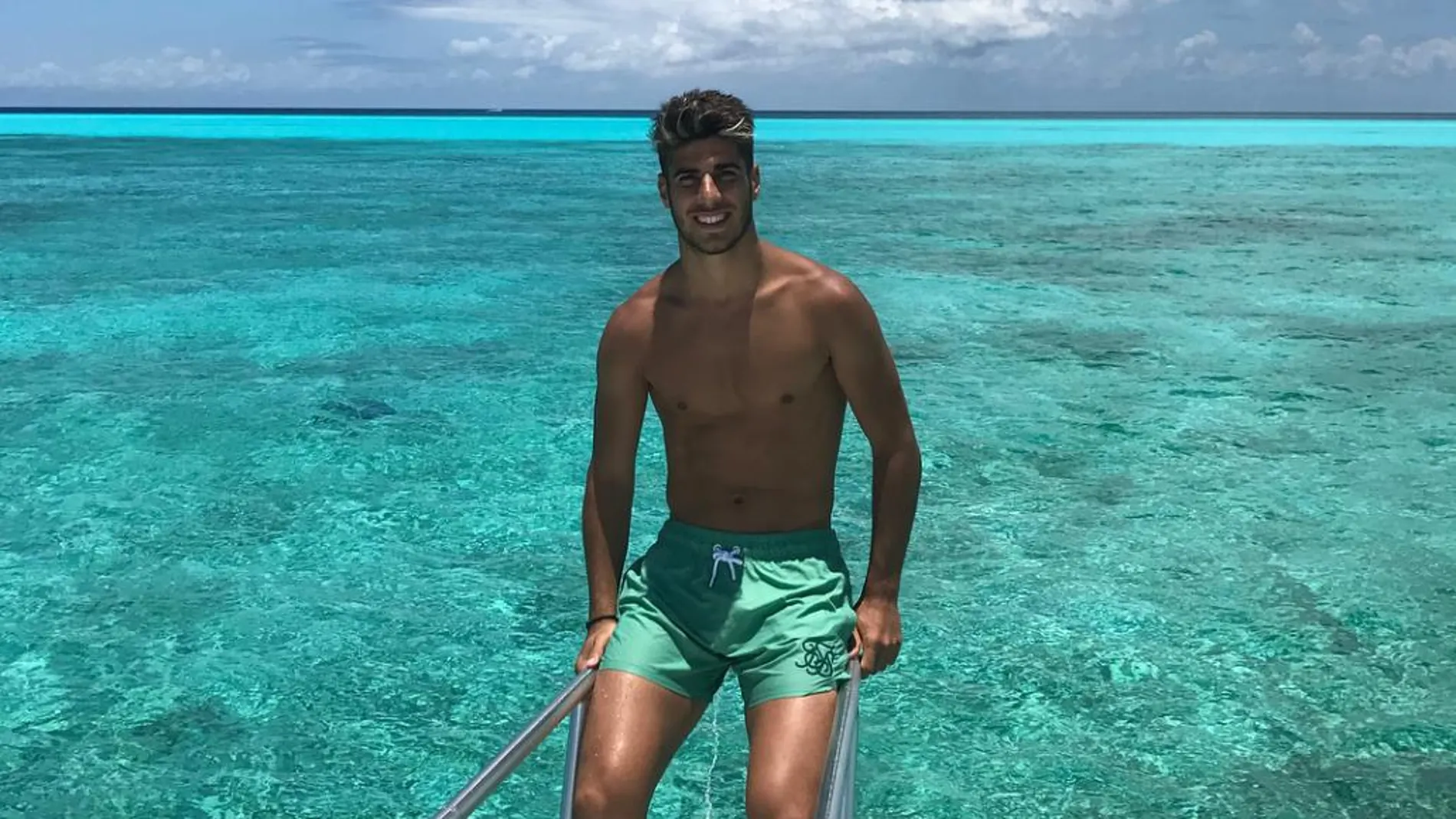 Marco Asensio en una foto de Instagram