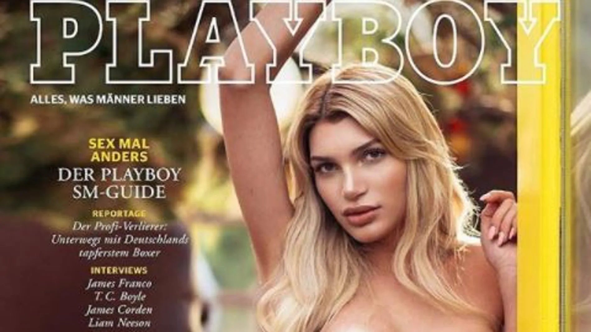 Una transexual, protagonista por primera vez de la portada de Playboy