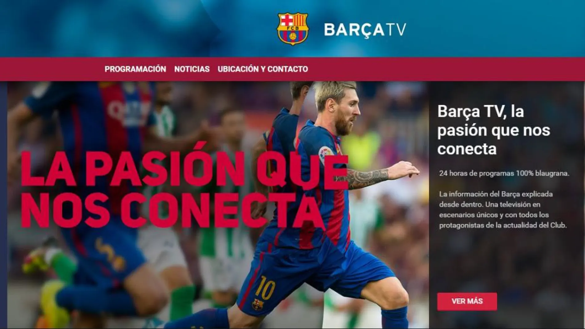 Web de Barça TV