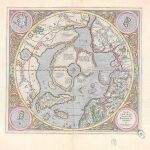 El Polo Norte según un mapa de 1678